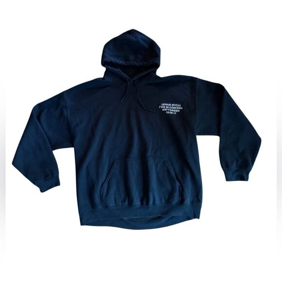 Travis Scott Texas Chainsaw Massacre NYC Halloween Hoodie Size X Large - Picture 5 of 5